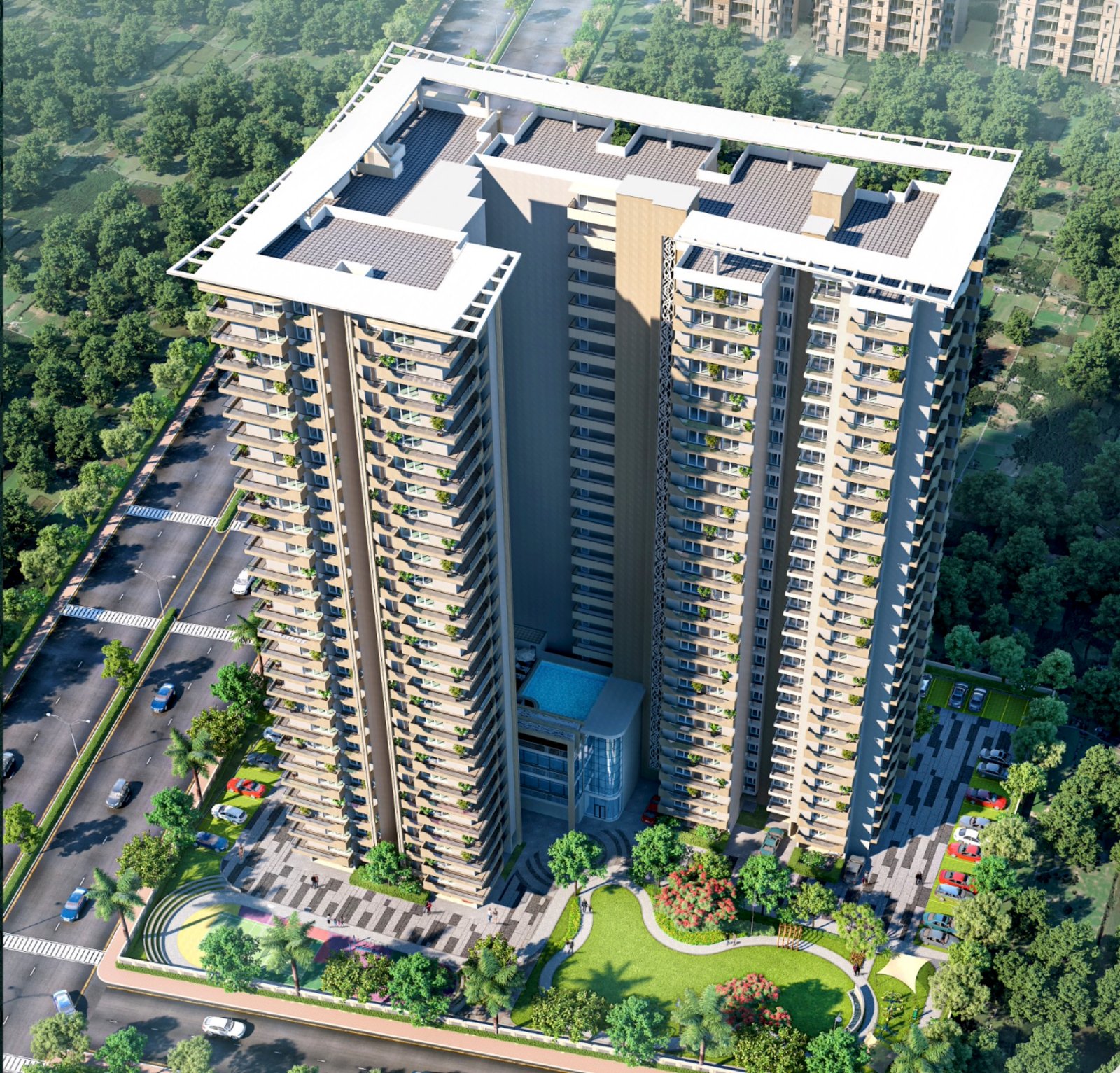 AIGIN Royal Park - Aditya World City project