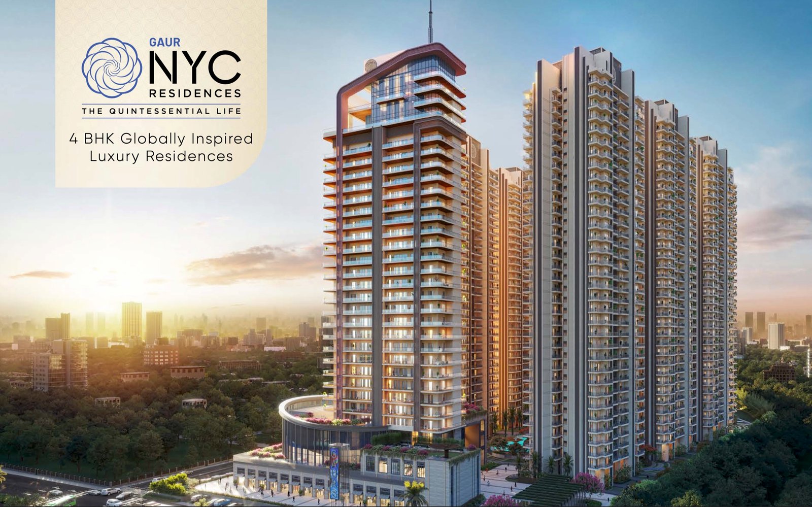 Gaur NYC Residence - Wave City project